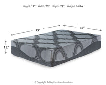 Load image into Gallery viewer, 12 Inch Ashley Hybrid - Hybrid Mattress