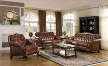 Load image into Gallery viewer, Victoria - Leather Upholstered Sofa Set