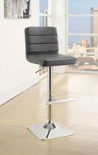 Load image into Gallery viewer, Bianca - Square Upholstered Adjustable Bar Stools (Set of 2)