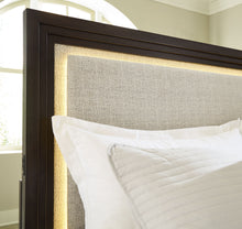 Load image into Gallery viewer, Neymorton - Upholstered Panel Headboard