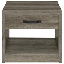 Load image into Gallery viewer, Felix - 1-Drawer Engineered Wood Side End Table - Gray Driftwood