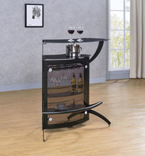 Load image into Gallery viewer, Dallas - 2-Shelf Curved Freestanding Home Bar Cabinet