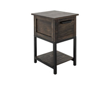 Load image into Gallery viewer, Dark Mita - Chairside Table - Cedar Brown