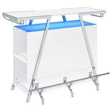 Load image into Gallery viewer, Araceli - Freestanding LED Home Bar Cabinet - White High Gloss