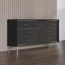 Load image into Gallery viewer, Ava - 7 Drawer Dresser - Ebony