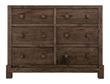 Load image into Gallery viewer, Dark Atenas - 6-Drawer Dresser - Brown