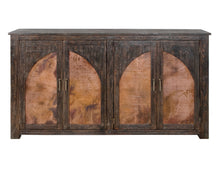 Load image into Gallery viewer, Blackburn - 4 Doors Console - Charred Brown