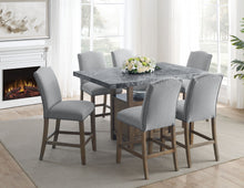 Load image into Gallery viewer, Grayson - Counter Dining Set - Distressed Wood Base