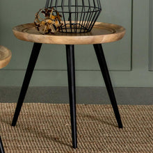 Load image into Gallery viewer, Zoe - Round Mango Wood Table