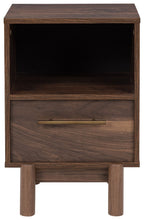 Load image into Gallery viewer, Calverson - Mocha - One Drawer Night Stand - Medium