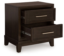 Load image into Gallery viewer, Neymorton - Dark Grayish Brown - Two Drawer Night Stand