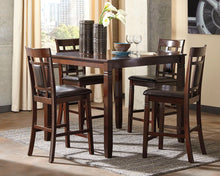 Load image into Gallery viewer, Bennox - Brown - DRM Counter Table Set (Set of 5)