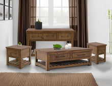 Load image into Gallery viewer, Walnut - 1 Drawer Chairside Table
