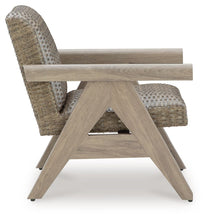 Load image into Gallery viewer, Cliff Trails - Beige - Rocking Lounge Chair