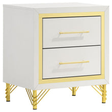 Load image into Gallery viewer, Lucia - 2-Drawer Nightstand - White