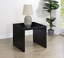 Load image into Gallery viewer, Knapp - Engineered Wood Square Side End Table - Black