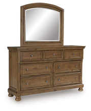 Load image into Gallery viewer, Feddinger - Medium Brown - Dresser And Mirror