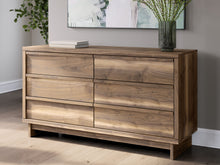 Load image into Gallery viewer, Chirason - Brown - Six Drawer Dresser