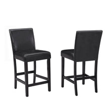 Load image into Gallery viewer, Lennon - 5 Piece Counter Height Table Set - Black / White