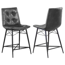 Load image into Gallery viewer, Aiken - Upholstered Tufted Counter Chair (Set of 2)
