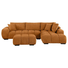 Load image into Gallery viewer, Camacho - Upholstered Sectional Sofa With Ottoman Set