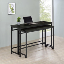 Load image into Gallery viewer, Hawes - 4 Piece Multipurpose Counter Height Table Set - Black