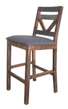 Load image into Gallery viewer, Loft Brown - Barstool (Set of 2) - Two Tone Gray / Brown