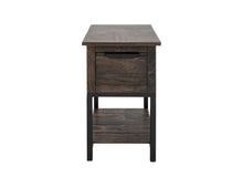 Load image into Gallery viewer, Dark Mita - Chairside Table - Cedar Brown