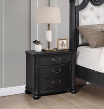 Load image into Gallery viewer, Celina - 3-Drawer Nightstand - Black