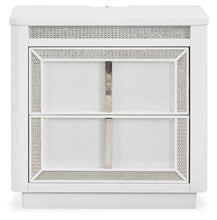 Load image into Gallery viewer, Chalanna - White - Two Drawer Night Stand