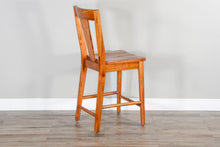 Load image into Gallery viewer, American Modern - T-Back Barstool - Light Brown