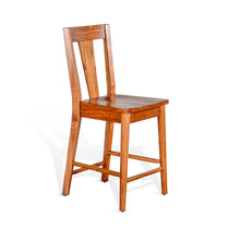 Load image into Gallery viewer, American Modern - T-Back Barstool - Light Brown