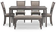 Load image into Gallery viewer, Wrenning - Gray - Dining Room Table Set (Set of 6)