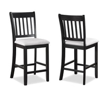 Load image into Gallery viewer, Salvador - 5 Piece Counter Height Set - Charcoal / White