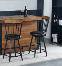 Load image into Gallery viewer, Tyler - 3 Piece Dining Set (Bar Table And Chairs) - Light Brown