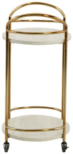 Load image into Gallery viewer, Tarica - Cream / Gold Finish - Bar Cart