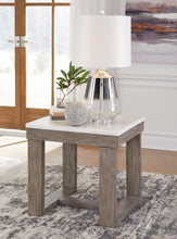 Load image into Gallery viewer, Loyaska - Brown / Ivory - Square End Table