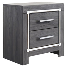 Load image into Gallery viewer, Lodanna - Gray - Two Drawer Night Stand