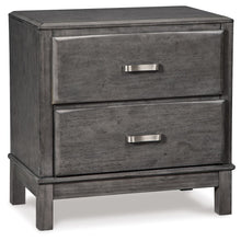 Load image into Gallery viewer, Caitbrook - Gray - Two Drawer Night Stand