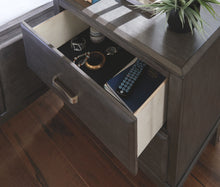 Load image into Gallery viewer, Caitbrook - Gray - Two Drawer Night Stand