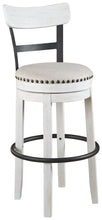 Load image into Gallery viewer, Valebeck - Tall Upholstered Swivel Barstool