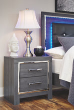 Load image into Gallery viewer, Lodanna - Gray - Two Drawer Night Stand