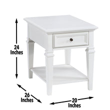 Load image into Gallery viewer, Charlestown - End Table - White