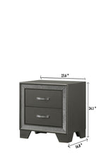 Load image into Gallery viewer, Kaia - Nightstand - Dark Gray