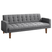 Load image into Gallery viewer, Sommer - Upholstered Tufted Convertible Sofa Bed - Gray