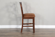 Load image into Gallery viewer, Santa Fe - Double Crossback Barstool - Dark Brown
