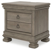 Load image into Gallery viewer, Lexorne - Gray - Three Drawer Night Stand