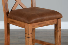 Load image into Gallery viewer, Sedona - Double Crossback Barstool - Light Brown