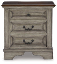 Load image into Gallery viewer, Lodenbay - Antique Gray - Three Drawer Night Stand