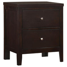 Load image into Gallery viewer, Carlton - 2-Drawer Nightstand - Cappuccino